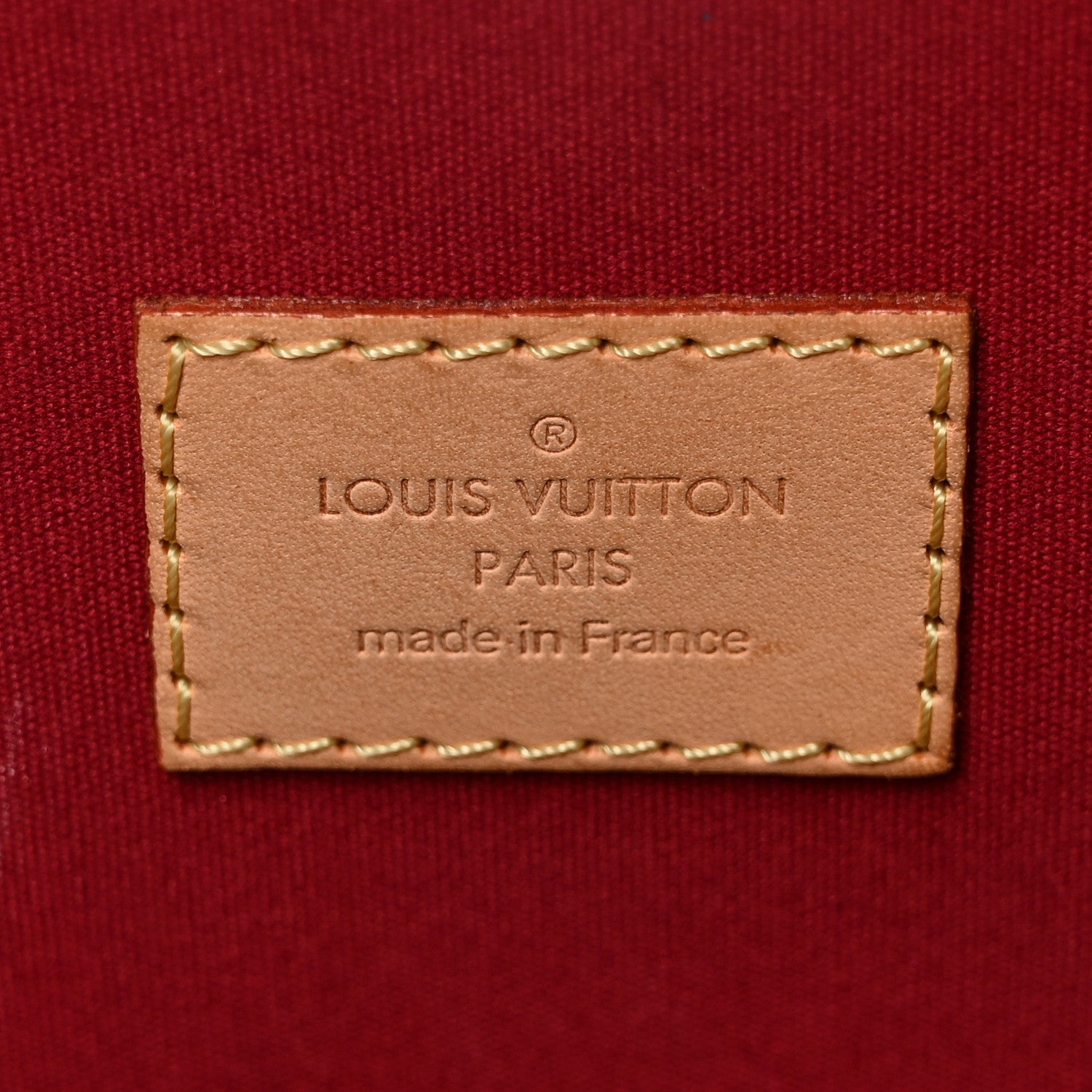 Louis Vuitton Vernis Alma GM Pomme D'Amour 7 of 7
