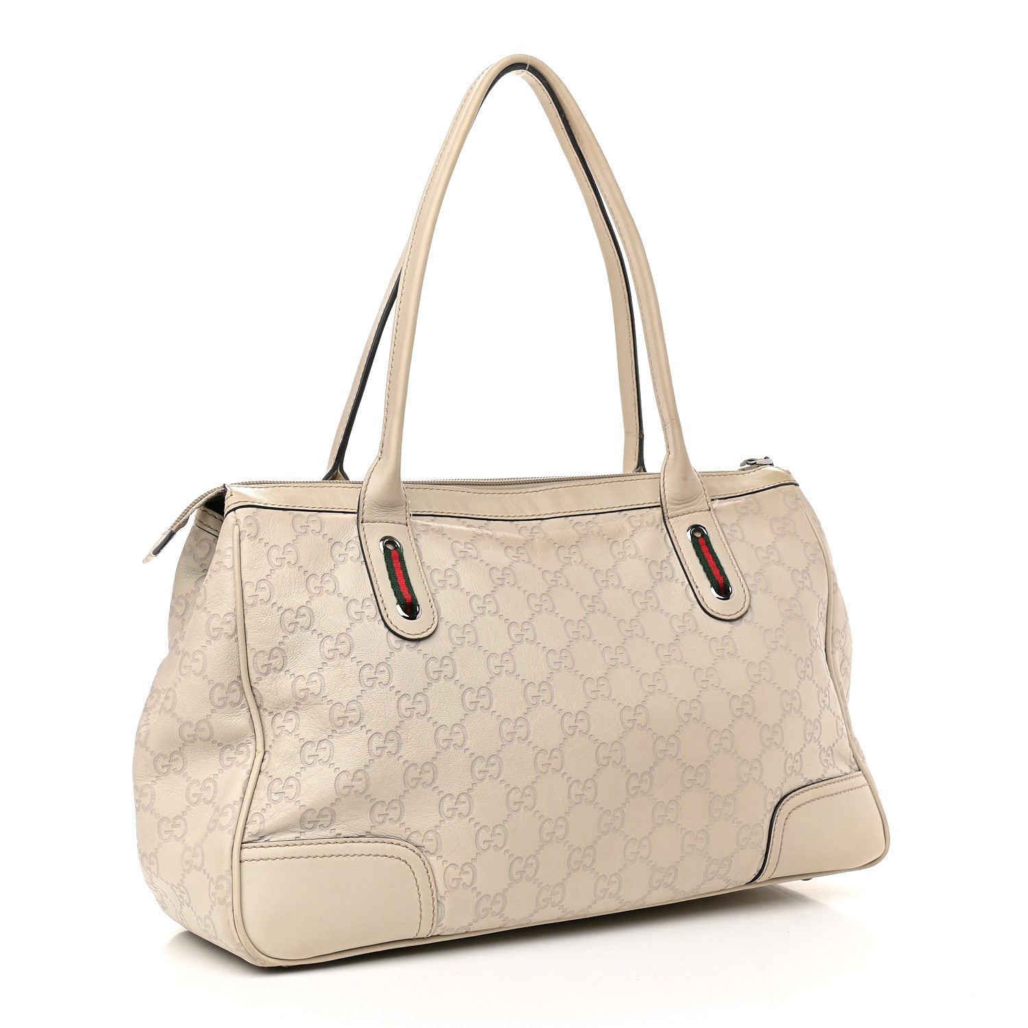 Gucci Guccissima Medium Princy Tote Off White 3 of 13