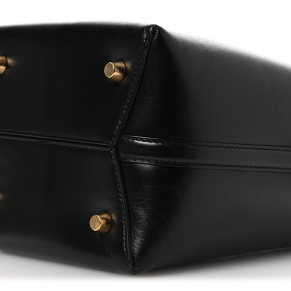 Saint Laurent Smooth Shiny Calfskin Monogram Le 37 Small Bucket Bag Black 10 of 15
