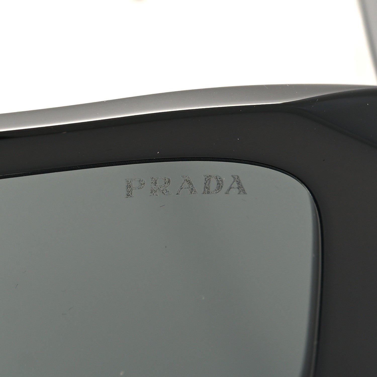 Prada Acetate Symbole Sunglasses SPR 17W Black 7 of 8