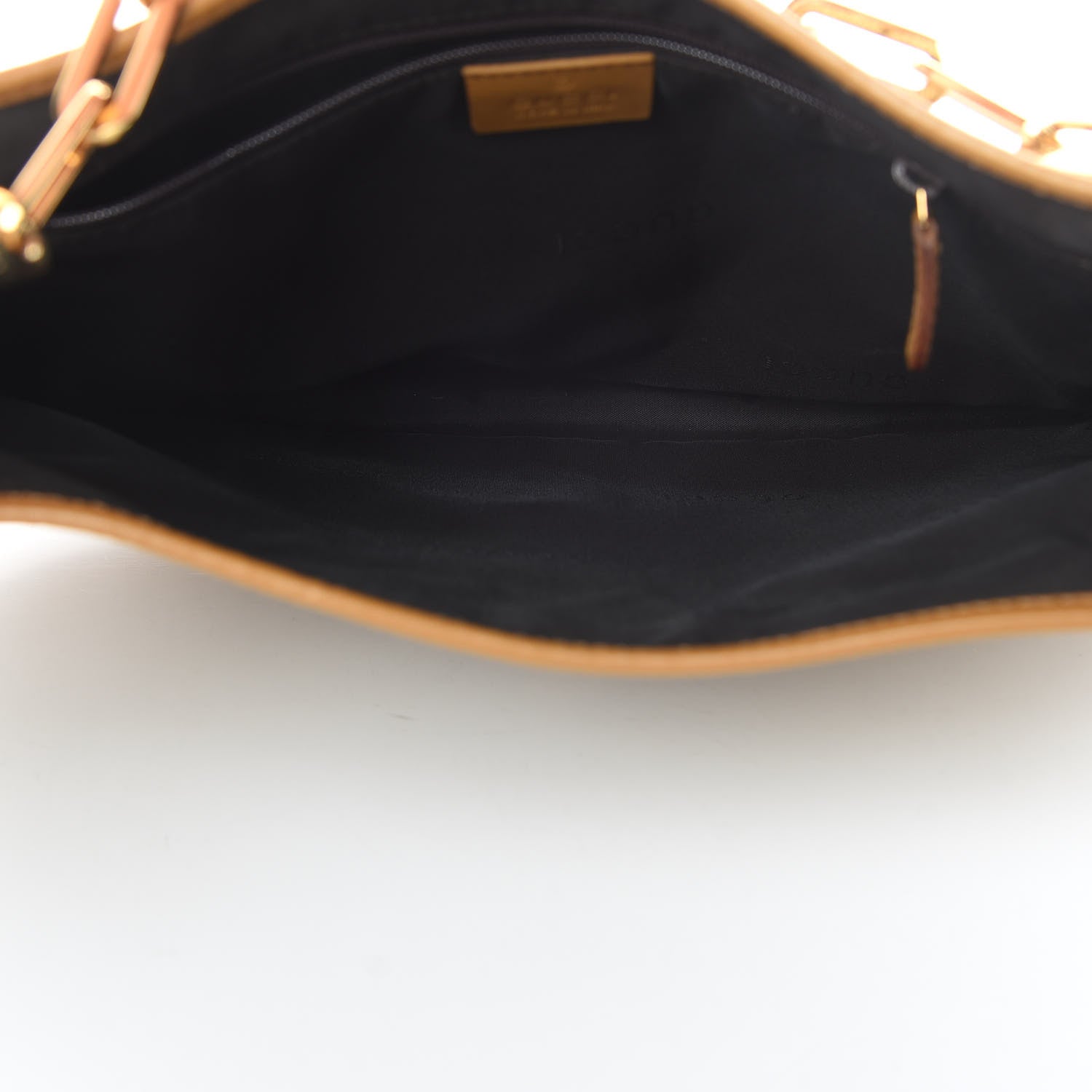 Gucci Monogram Jackie O Chain Hobo Tan 5 of 17
