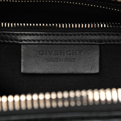 Givenchy Calfskin Crocodile Embossed Small Antigona Black 6 of 10