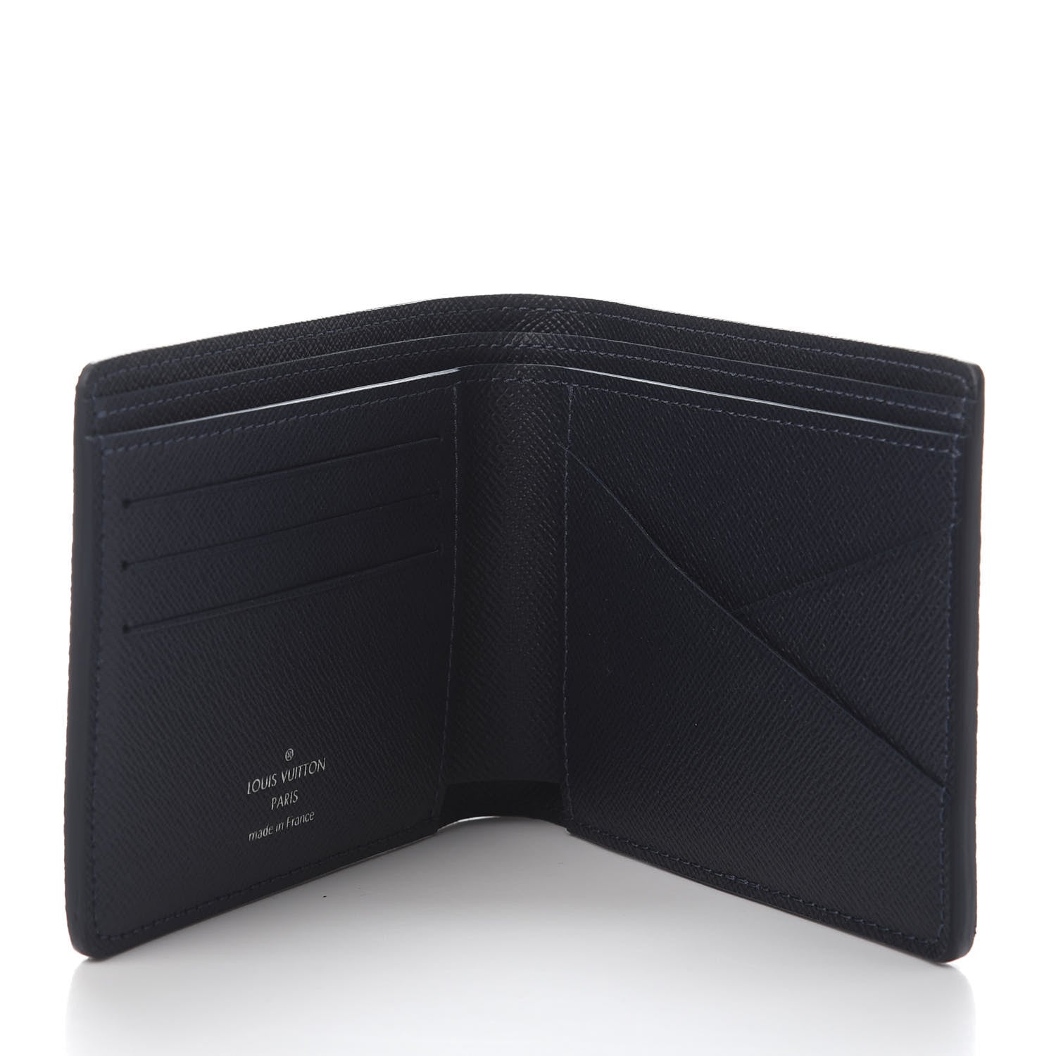 Louis Vuitton Taiga Multiple Wallet Blue Marine 5 of 7