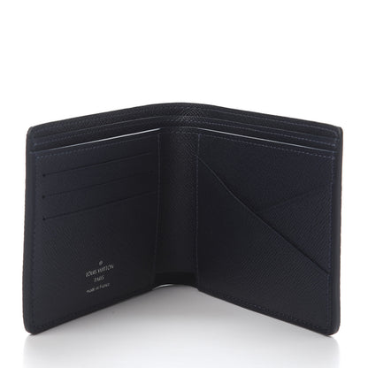 Louis Vuitton Taiga Multiple Wallet Blue Marine 5 of 7