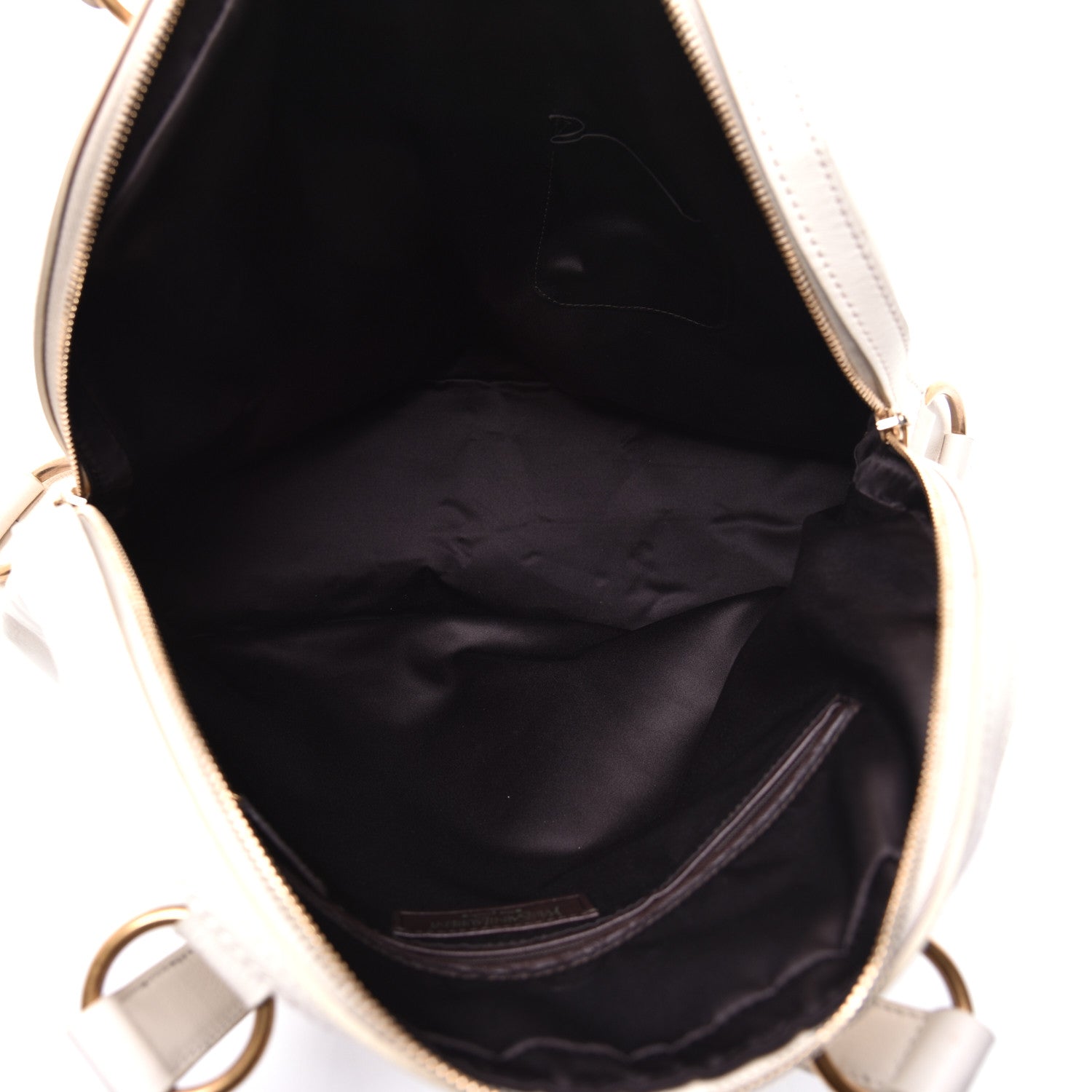 Saint Laurent Calfskin Oversized Muse Ivory 4 of 8