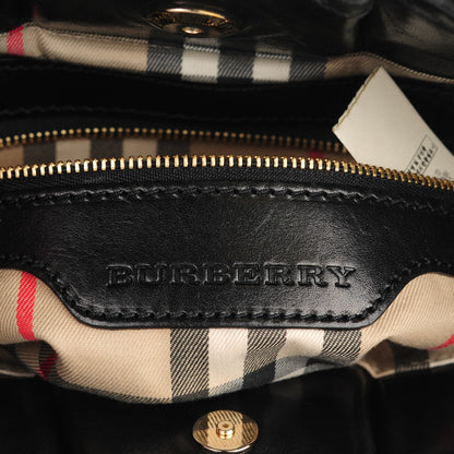 Burberry Grainy Calfskin Tote Black 6 of 8