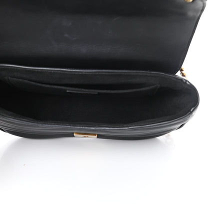 Louis Vuitton Calfskin New Wave Chain MM Black 5 of 12