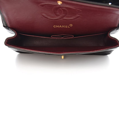 Chanel Lambskin Quilted Medium Double Flap Black 5 of 16