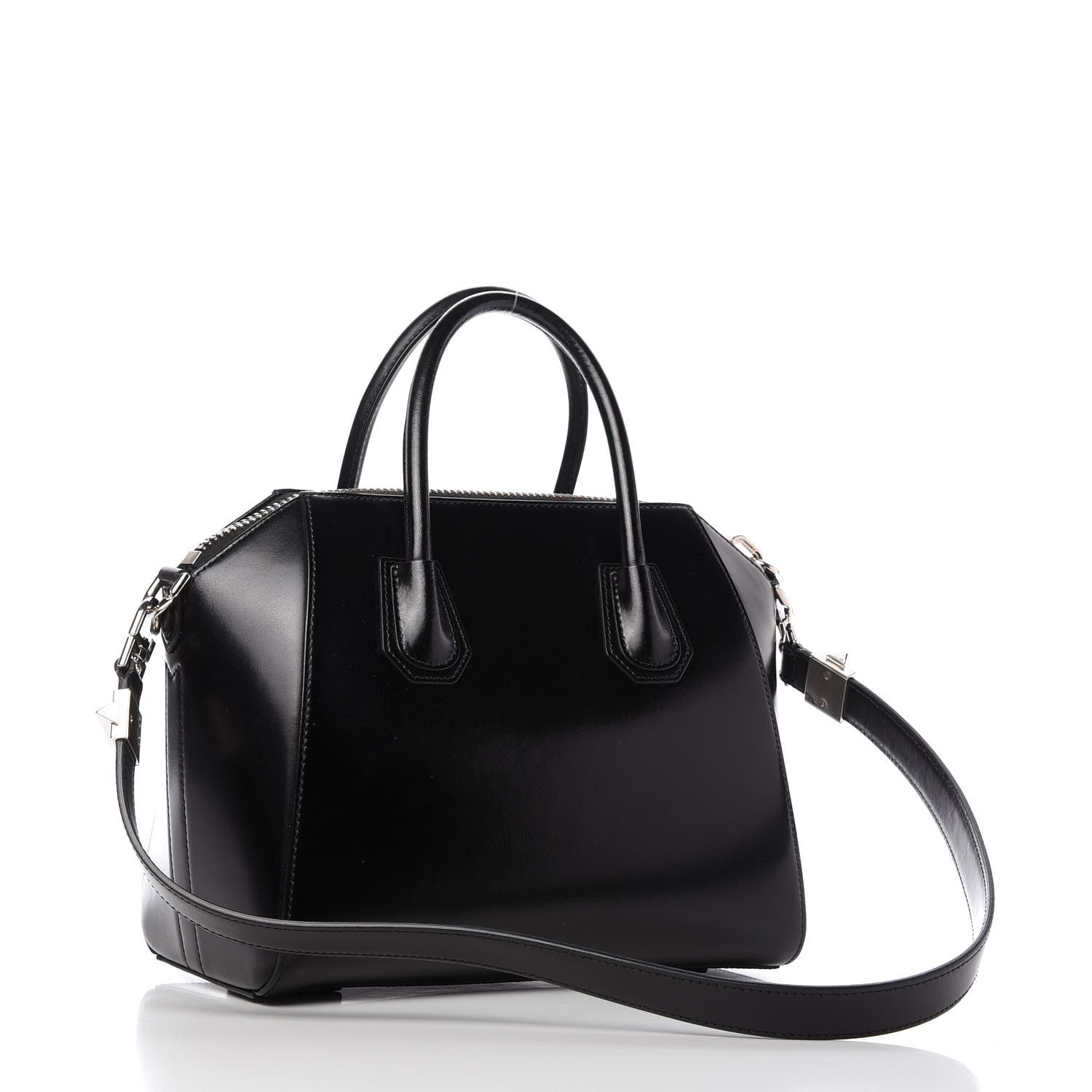 Givenchy Shiny Lord Calfskin Small Antigona Black 3 of 10