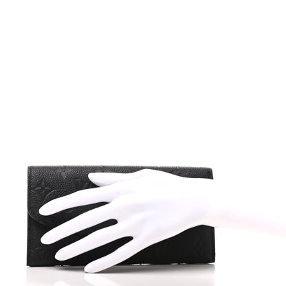 Louis Vuitton Empreinte Emilie Wallet Black Dune 2 of 8