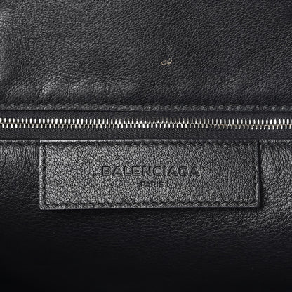 Balenciaga Supple Calfskin Papier A4 Zip Around Tote Black 6 of 11