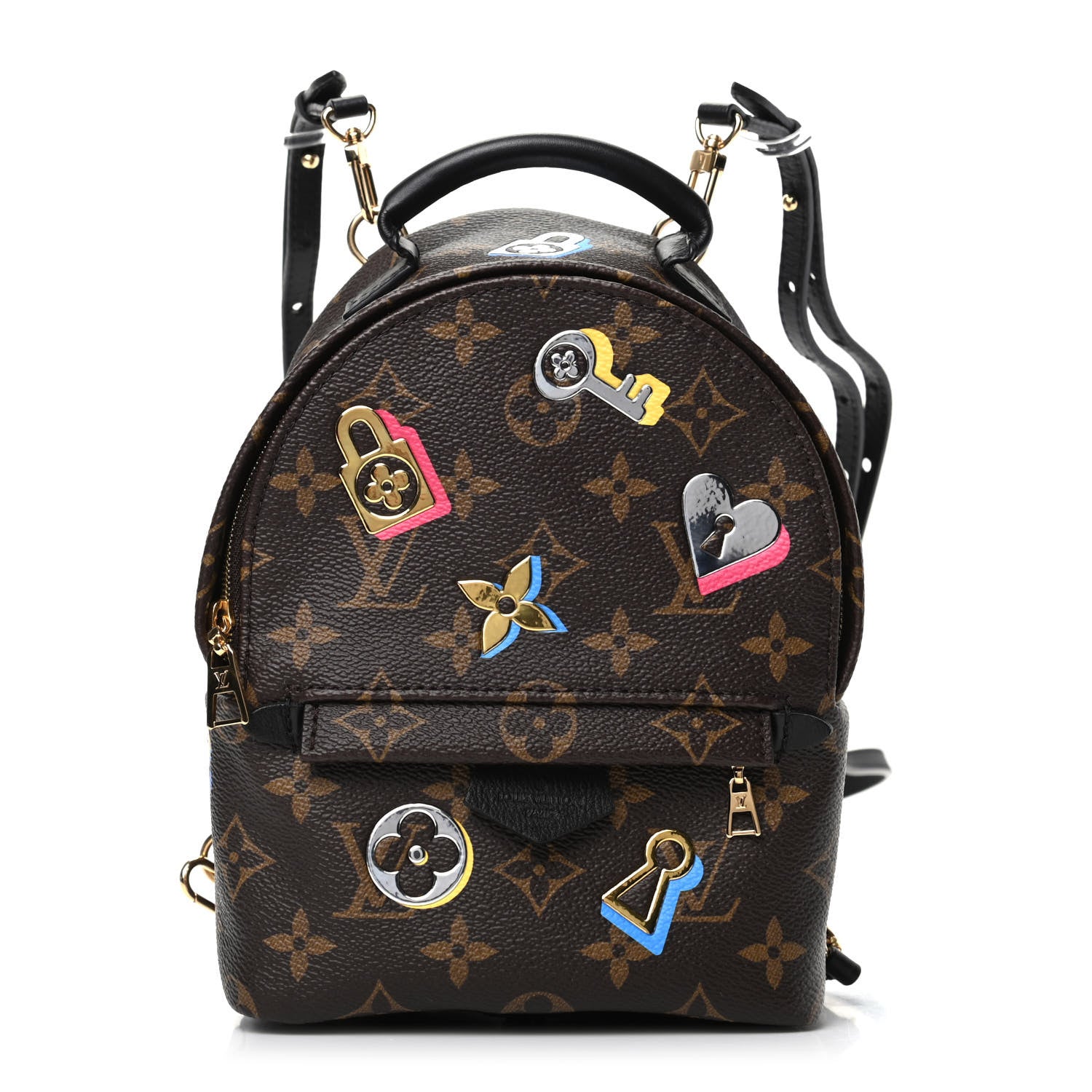 Louis Vuitton Monogram Love Lock Palm Springs Backpack Mini 1 of 8