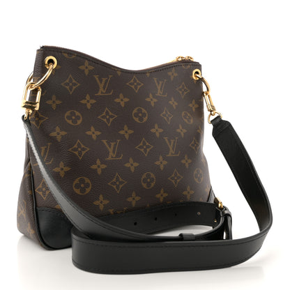 Louis Vuitton Monogram Odeon PM Black 3 of 11