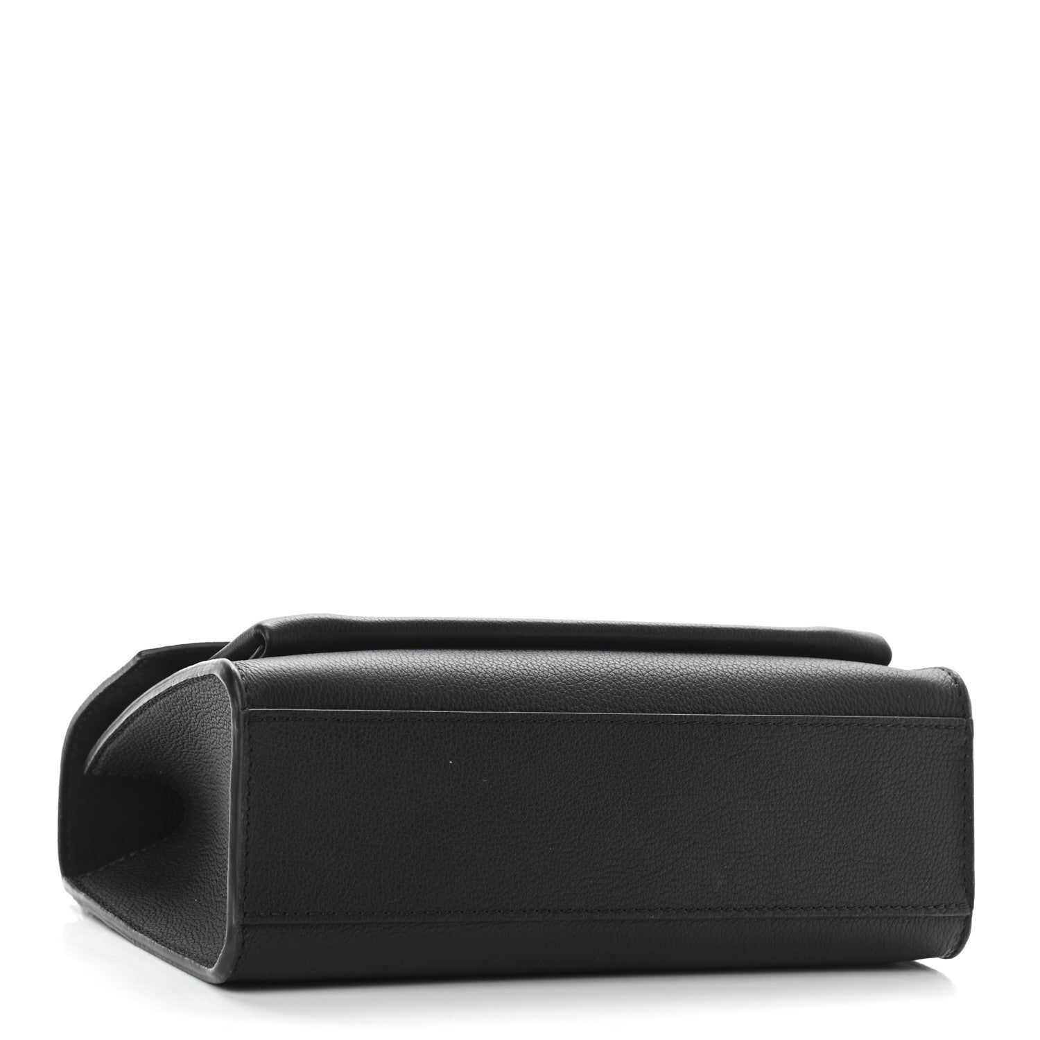 Louis Vuitton Soft Calfskin Mylockme Chain Bag BB Black 4 of 10