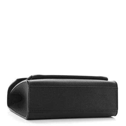Louis Vuitton Soft Calfskin Mylockme Chain Bag BB Black 4 of 10
