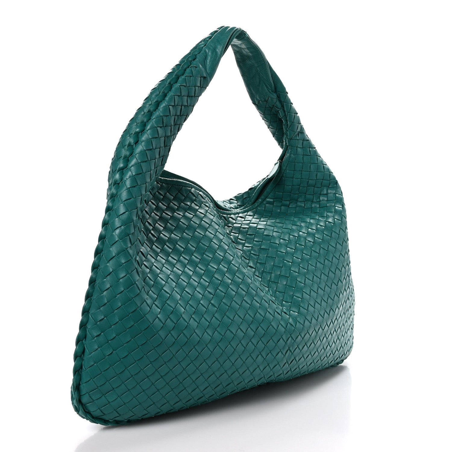 Bottega Veneta Nappa Intrecciato Large Veneta Hobo Lagoon 3 of 10