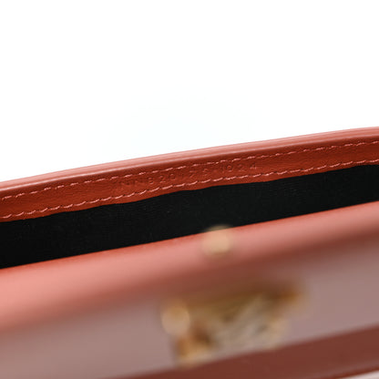 Saint Laurent Vernice Diamond Calfskin Monogram Phone Holder Crossbody Mild Rose 7 of 11