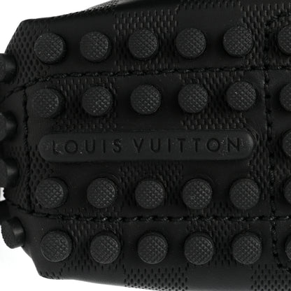 Louis Vuitton Damier Infini Hockenheim Moccasin Loafers 7 Onyx 7 of 9