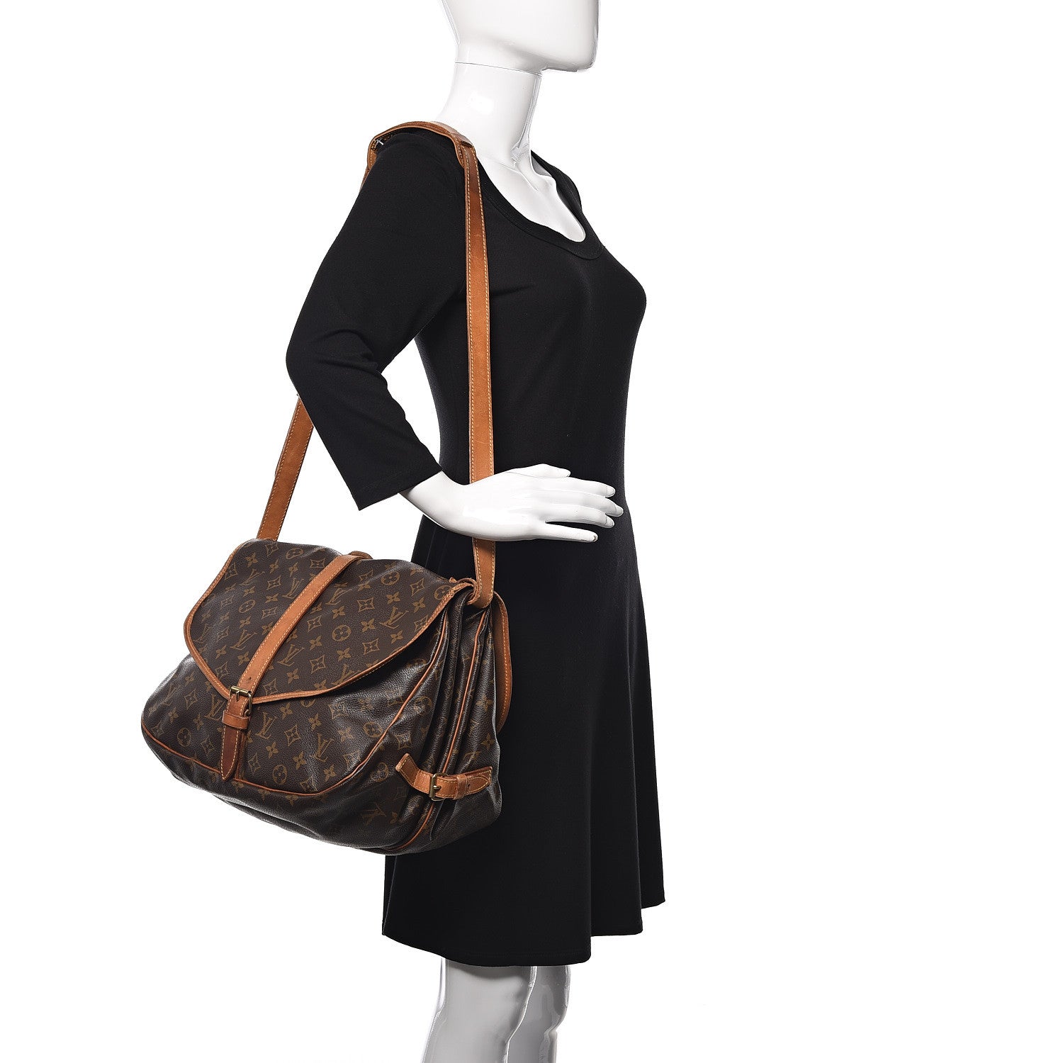 Louis Vuitton Monogram Saumur 35 2 of 15