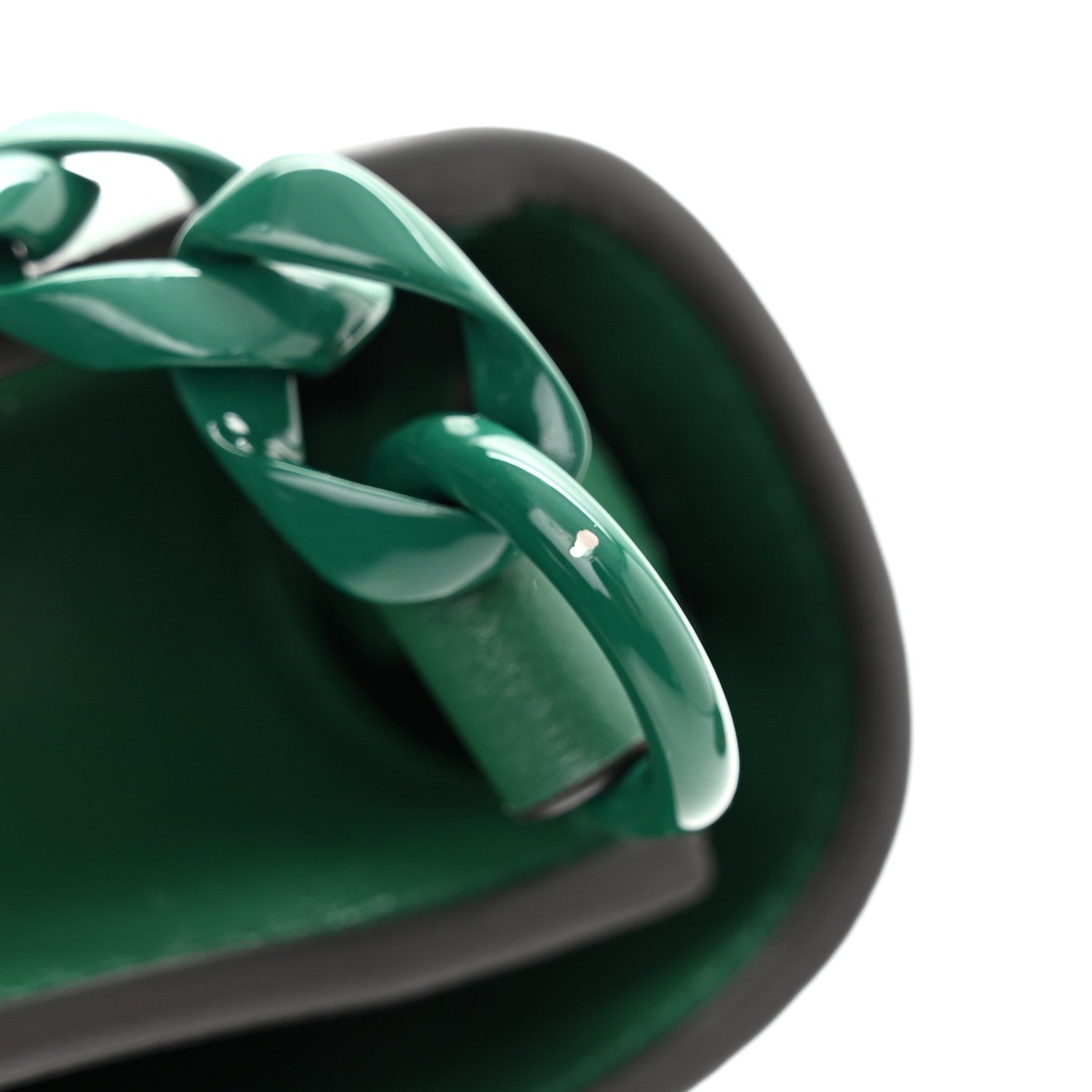 Gucci Azalea Calfskin Web Monochrome Mini Horsebit 1955 Chain Shoulder Bag Emerald 12 of 13