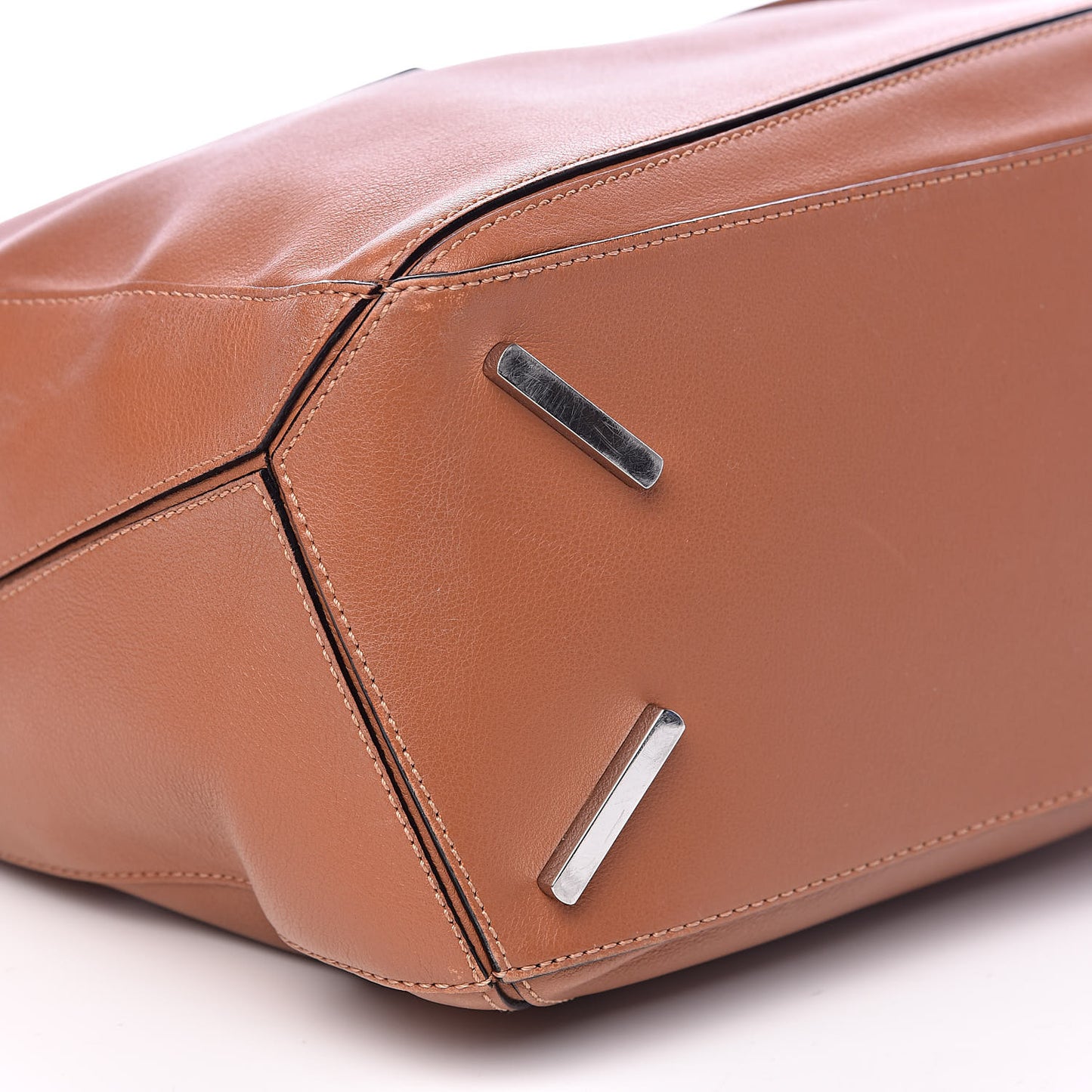 Calfskin Medium Puzzle Bag Tan