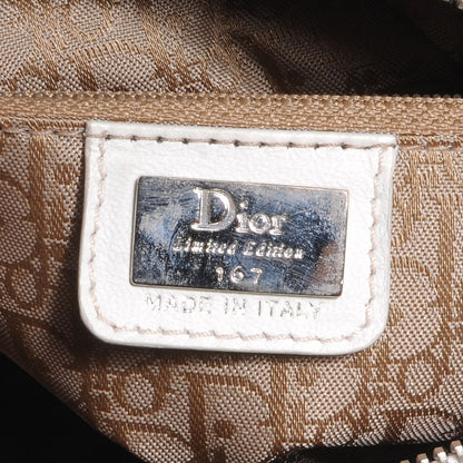 Christian Dior Laced Leather Lady Dior Off White 7 of 8