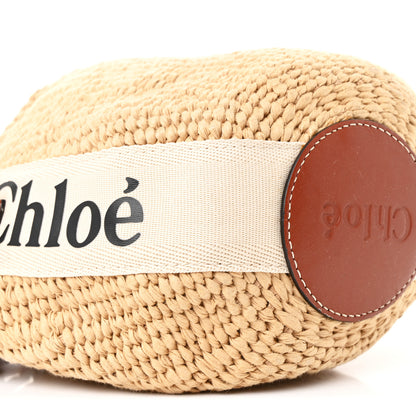 Chloe Natural Woven Fiber Small Woody Basket 9 of 11