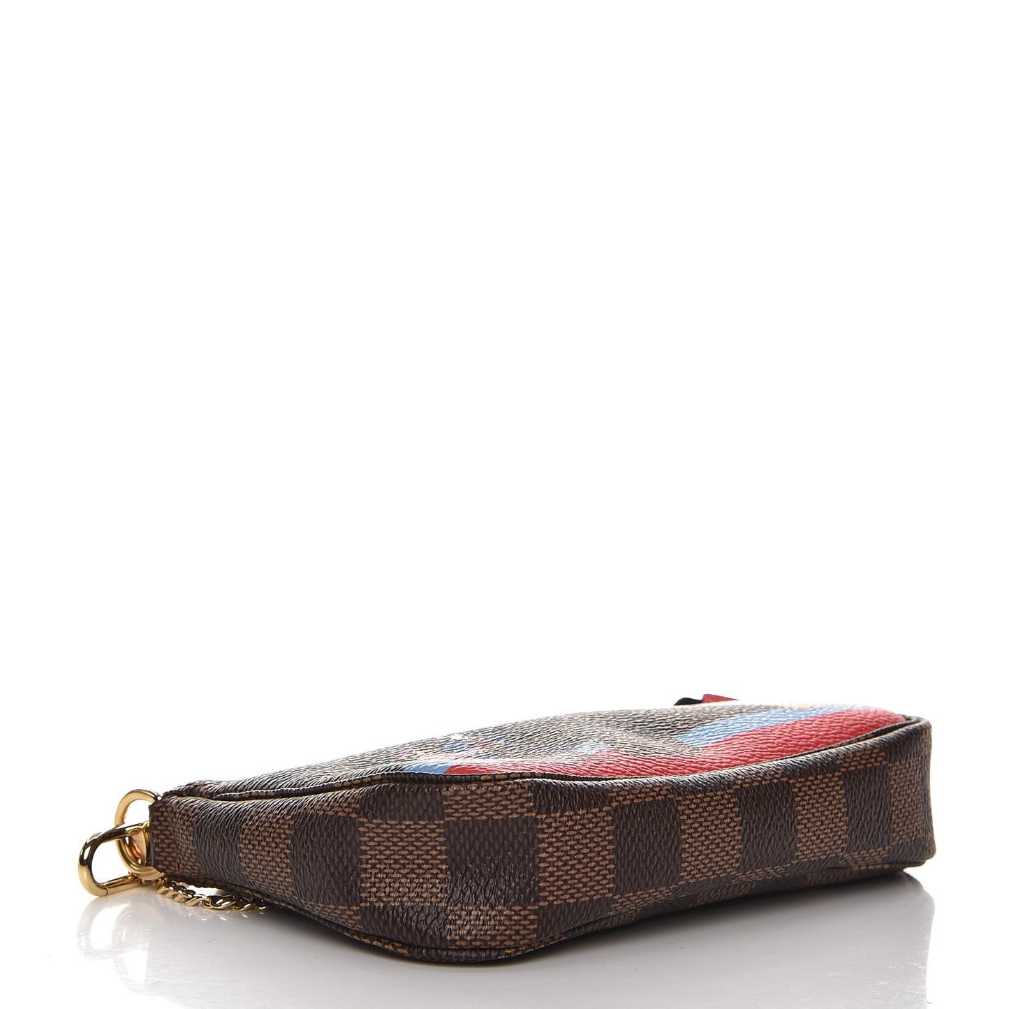 Damier Ebene 2016 Christmas Animation Mini Pochette Accessories