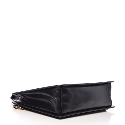Chanel Glazed Calfskin Boy Tote Black 4 of 17