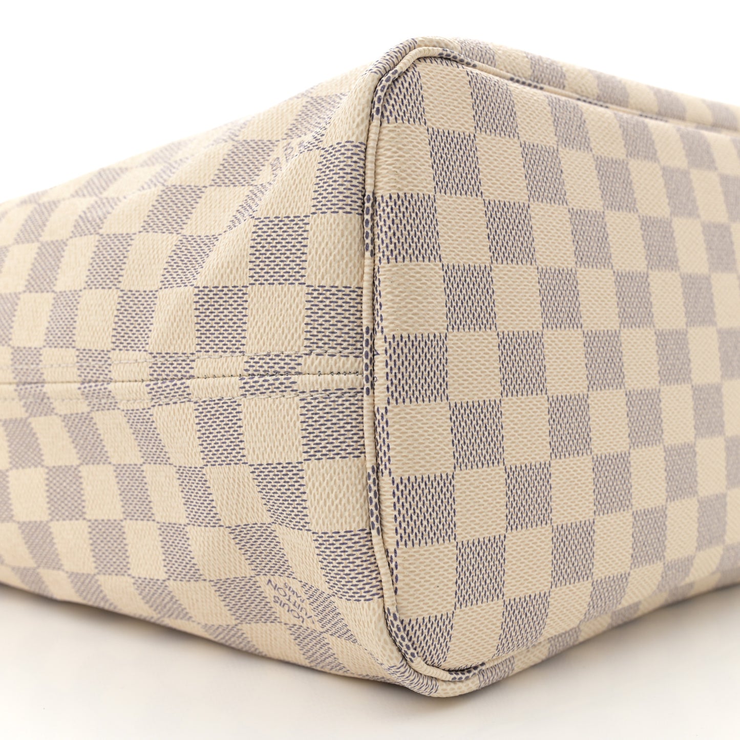 Damier Azur Neo Neverfull MM Rose Ballerine