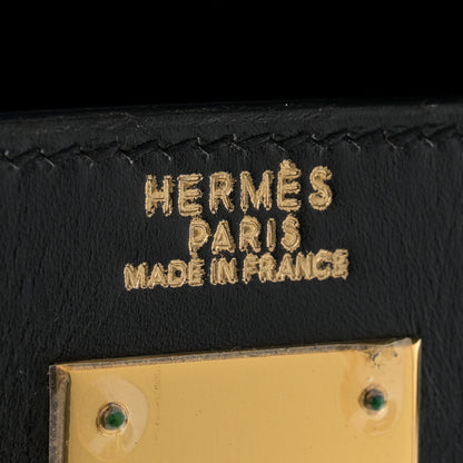 Hermes Box Kelly Sellier 32 Black 6 of 15