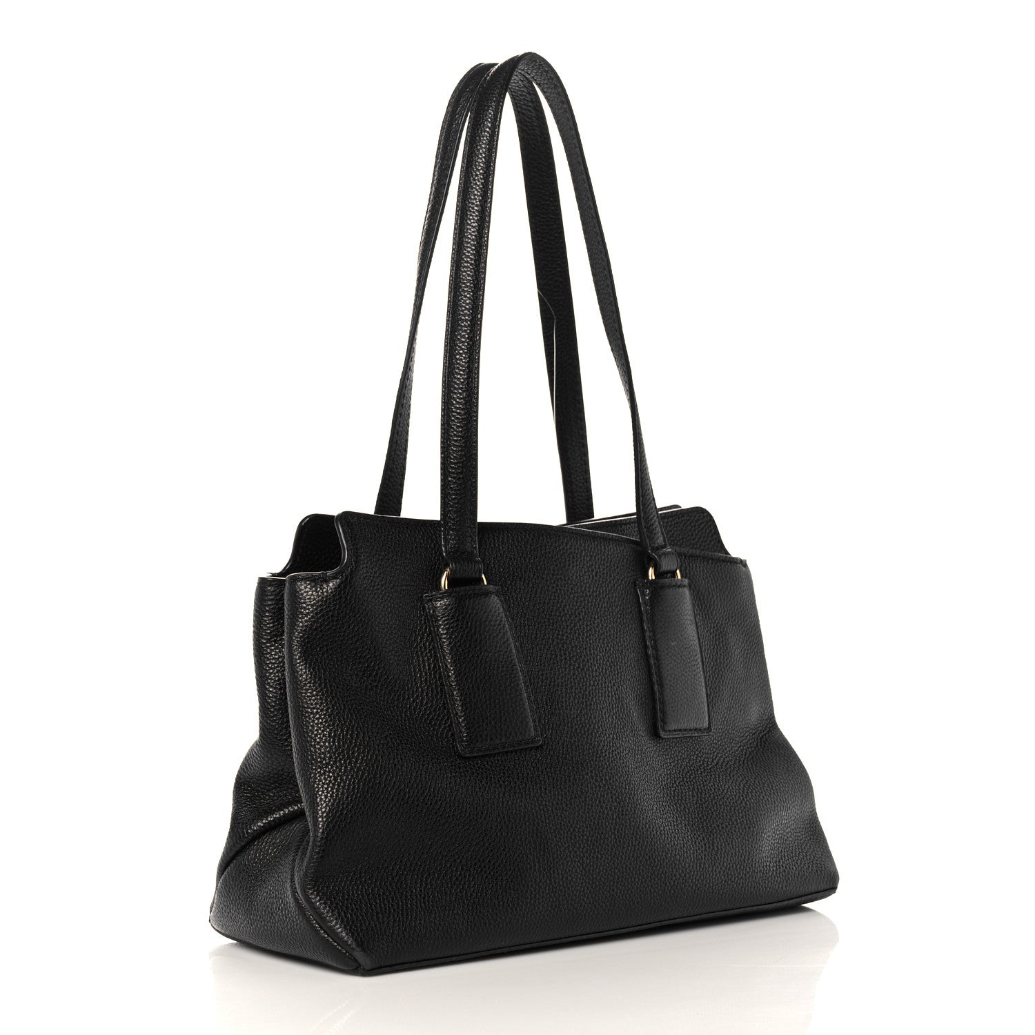 Marc Jacobs Pebbled Calfskin Tote Black 3 of 10