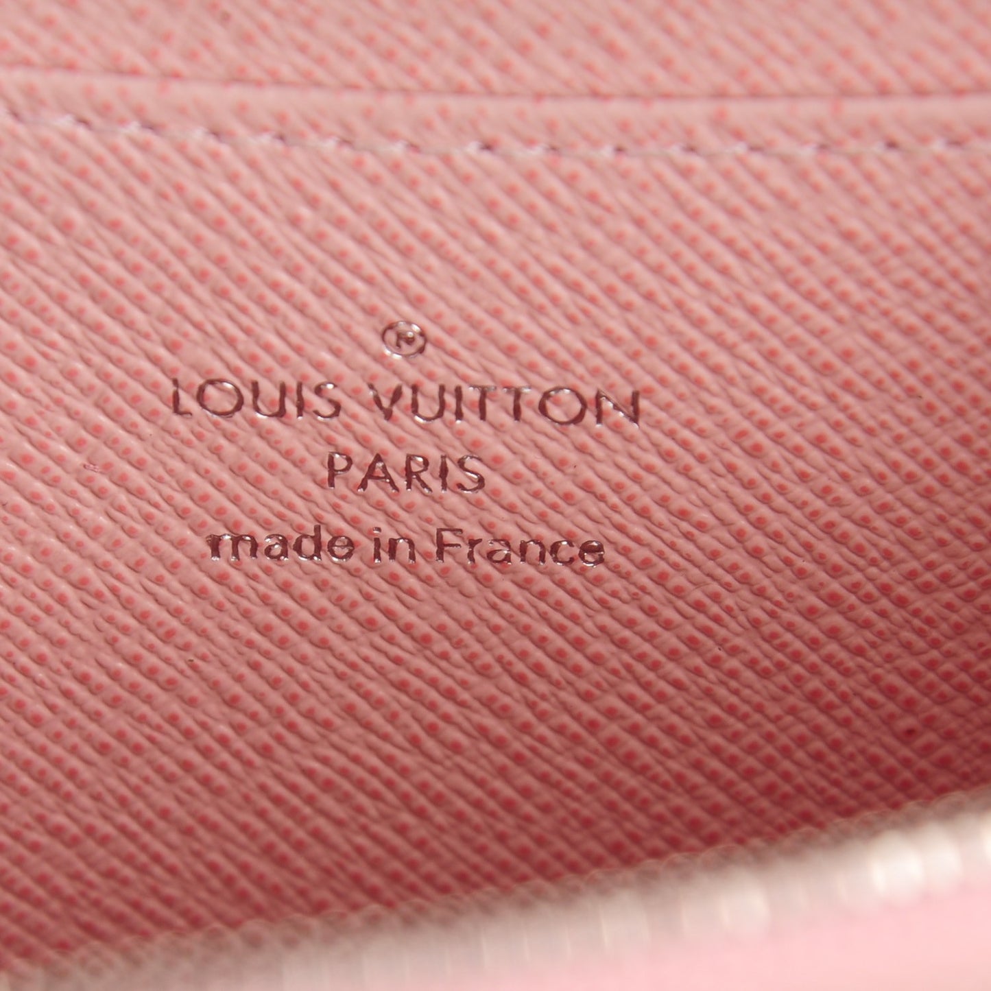 Epi Zippy Coin Purse Rose Ballerine