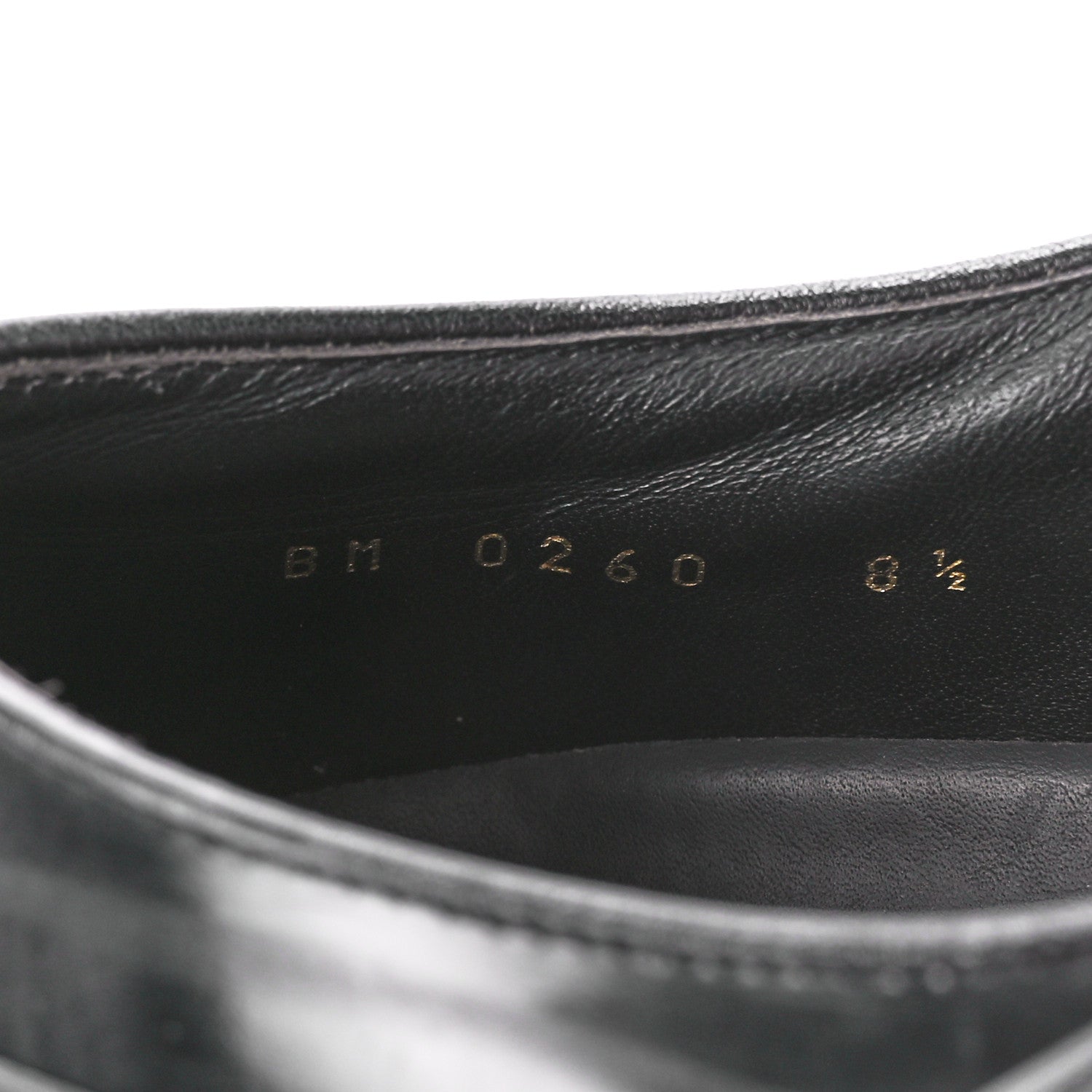 Louis Vuitton Monogram Eclipse Calfskin Mens Derby LV Derby Harness Shoes 8.5 Black 9 of 10