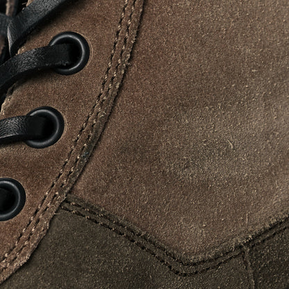 Louis Vuitton Suede Calfskin Monogram Laureate Platform Desert Boots 35.5 Taupe 15 of 19