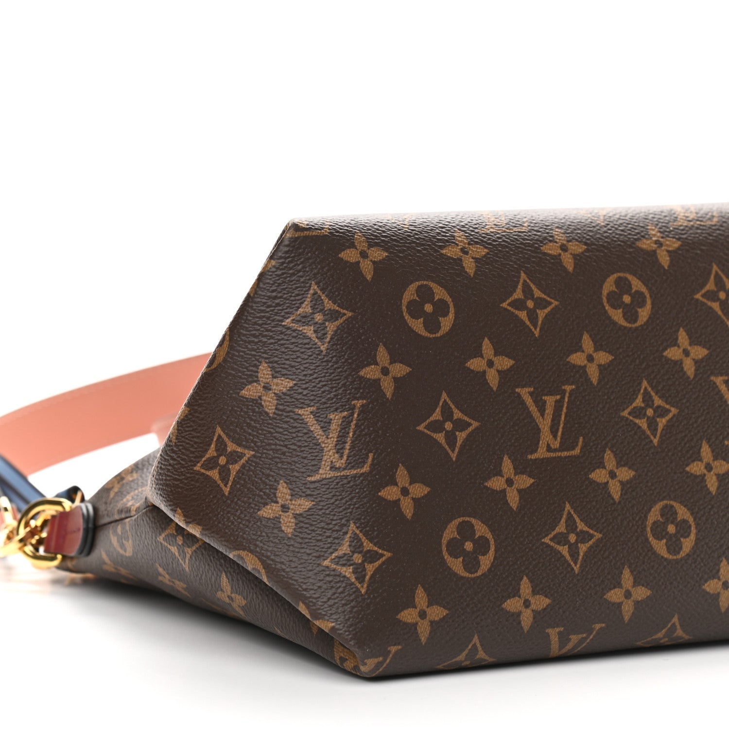 Louis Vuitton Monogram Beaubourg Hobo Mini Bordeaux Red Peach Safran Blue Jean Blue 13 of 20