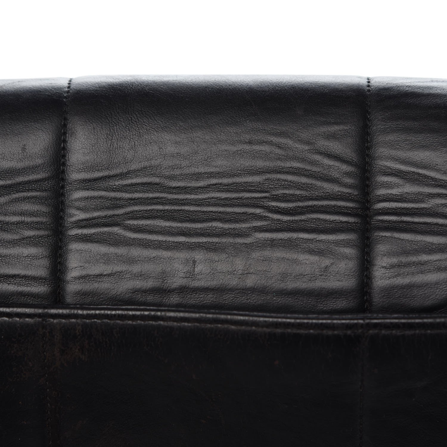 Chanel Lambskin Vertical Quilted Medium Single Flap Black 11 of 15