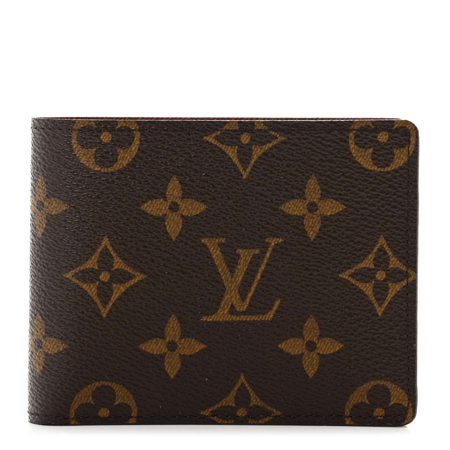Louis Vuitton Monogram Mens Porte-Billets 3 Card Billfold Wallet 1 of 6