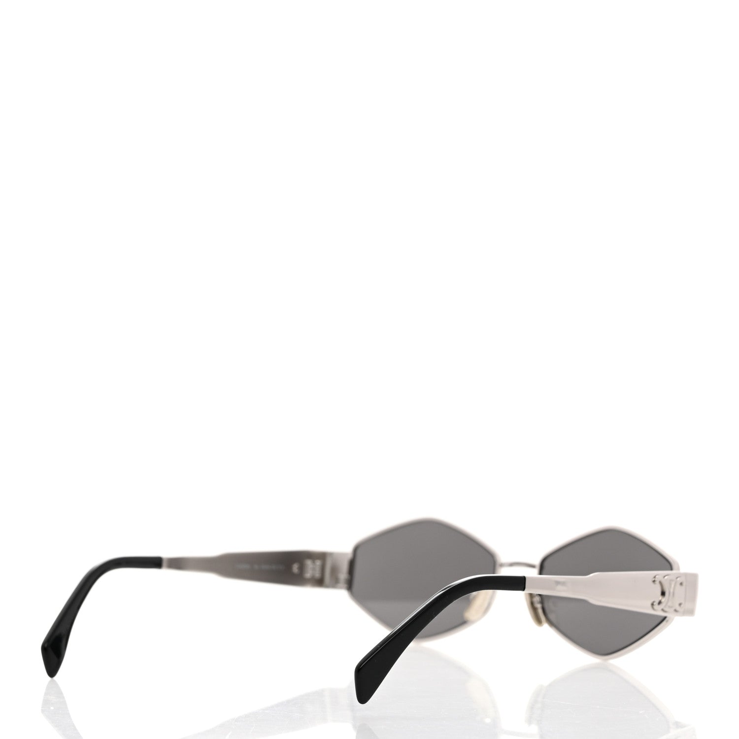 Celine Metal Triomphe 02 Sunglasses CL40254U Silver 4 of 7