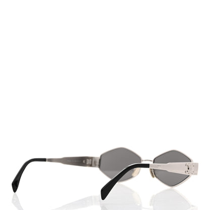 Celine Metal Triomphe 02 Sunglasses CL40254U Silver 4 of 7