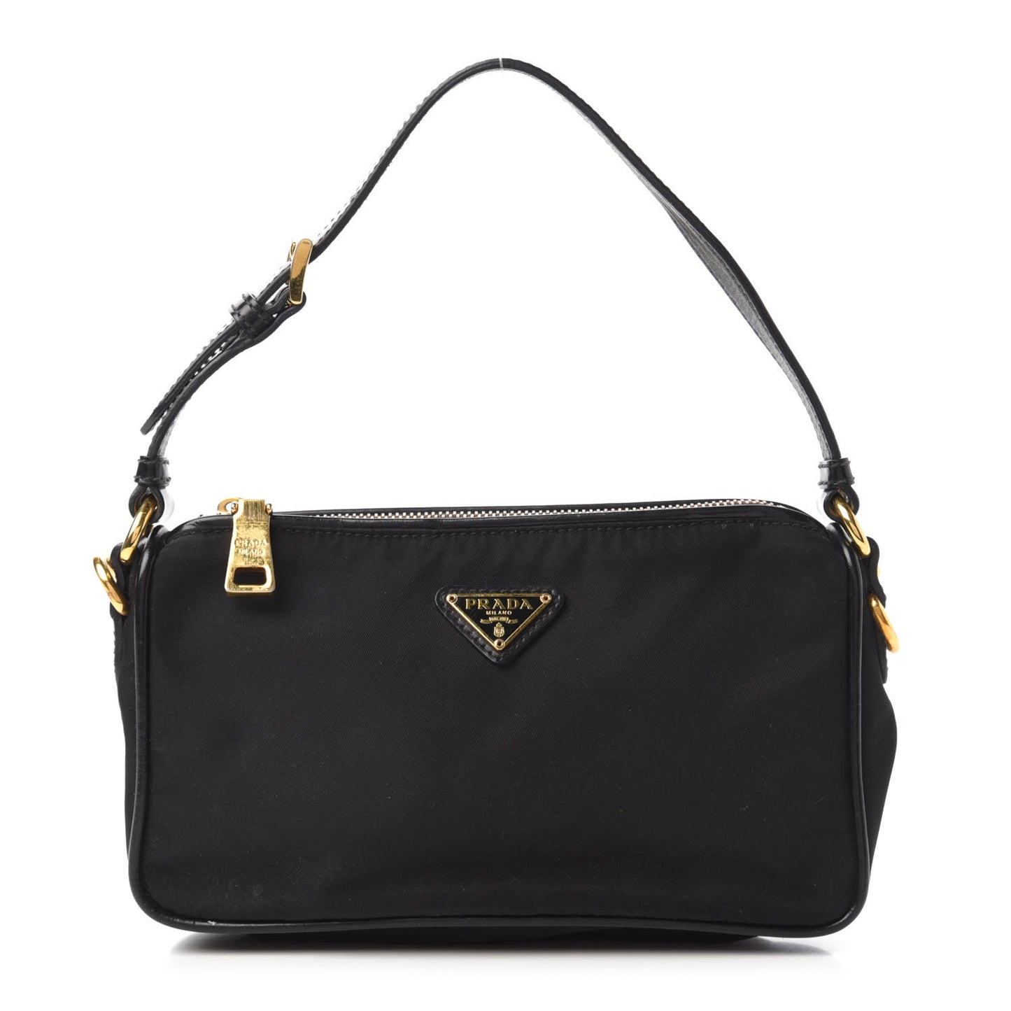 Tessuto Nylon Pochette Black