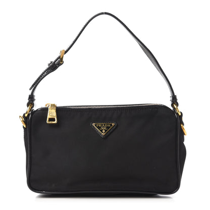 Prada Tessuto Nylon Pochette Black 1 of 10