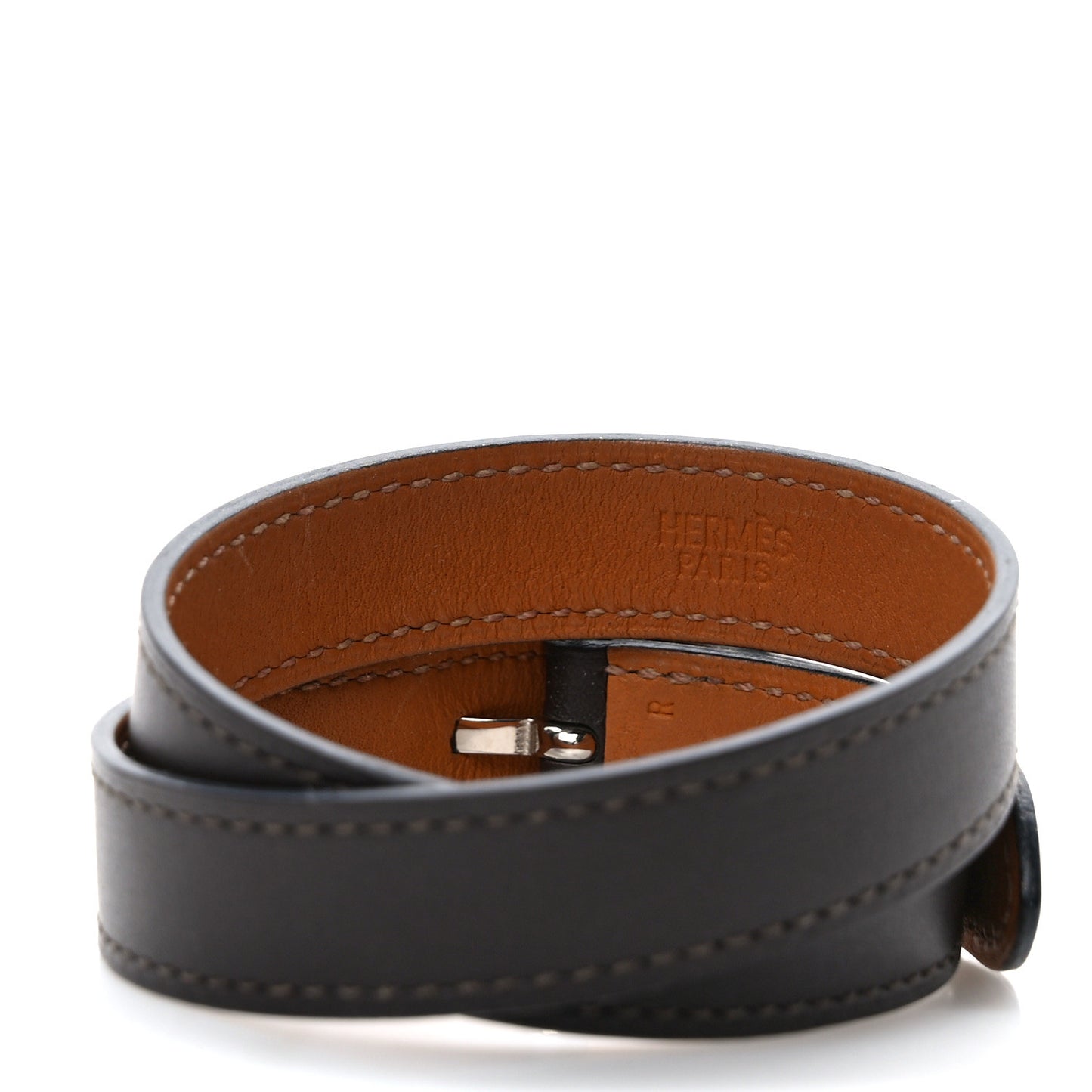 Swift Behapi Double Tour Bracelet Chocolate