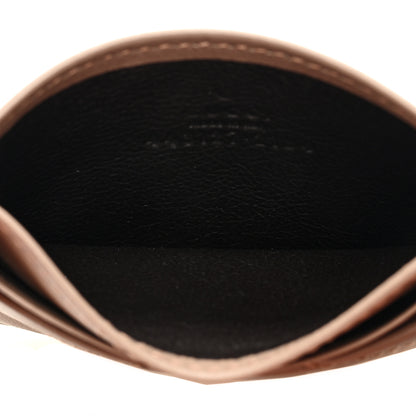 Gucci Calfskin Matelasse GG Marmont Card Holder Porcelain Rose 5 of 6
