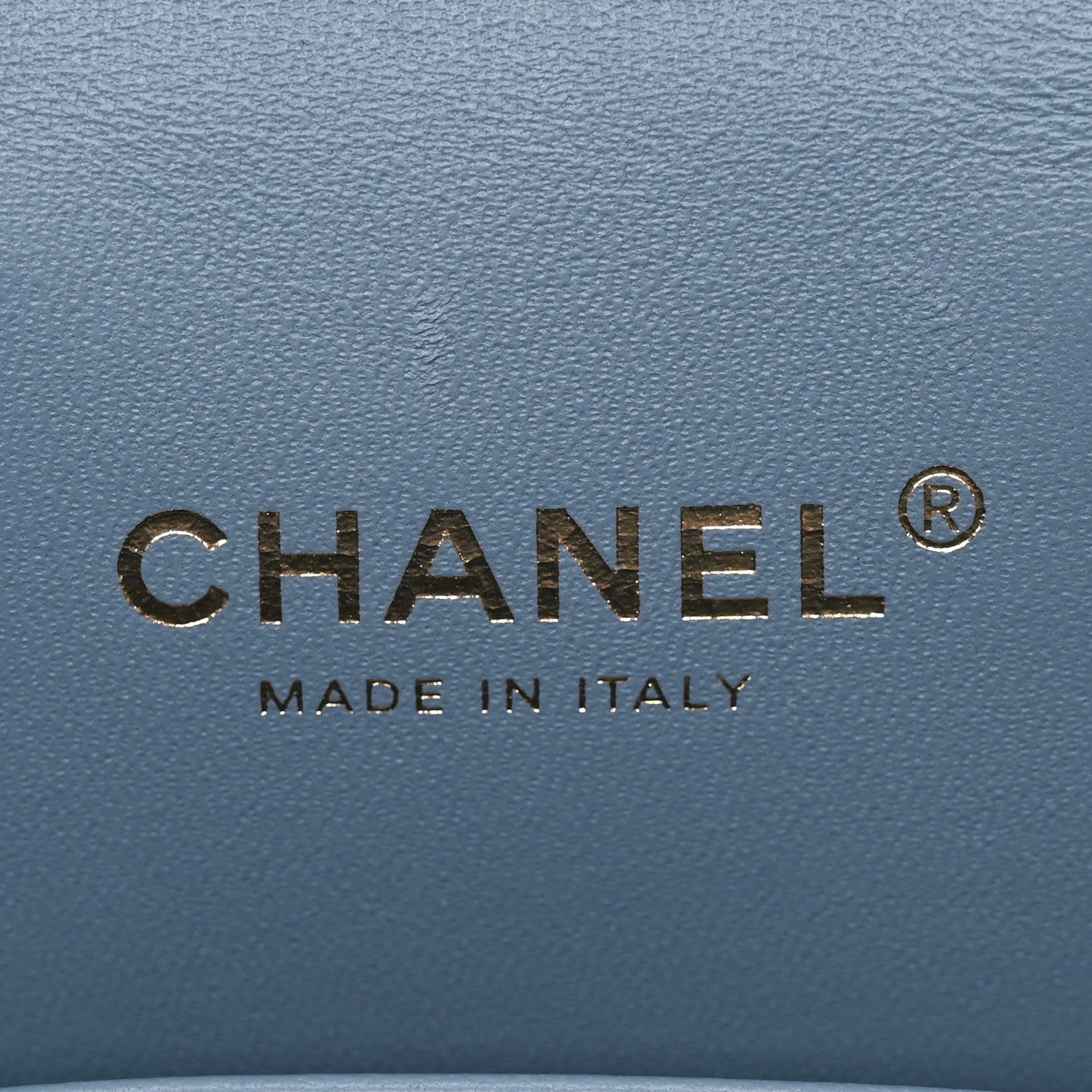 Chanel Denim Quilted Small CC Vanity Case Blue 6 of 10