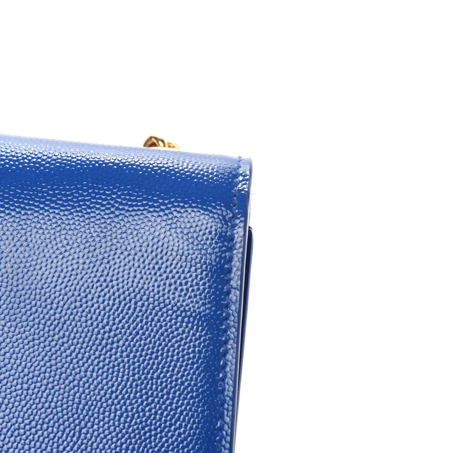 Grain De Poudre Small Classic Monogram Kate Satchel Royal Blue