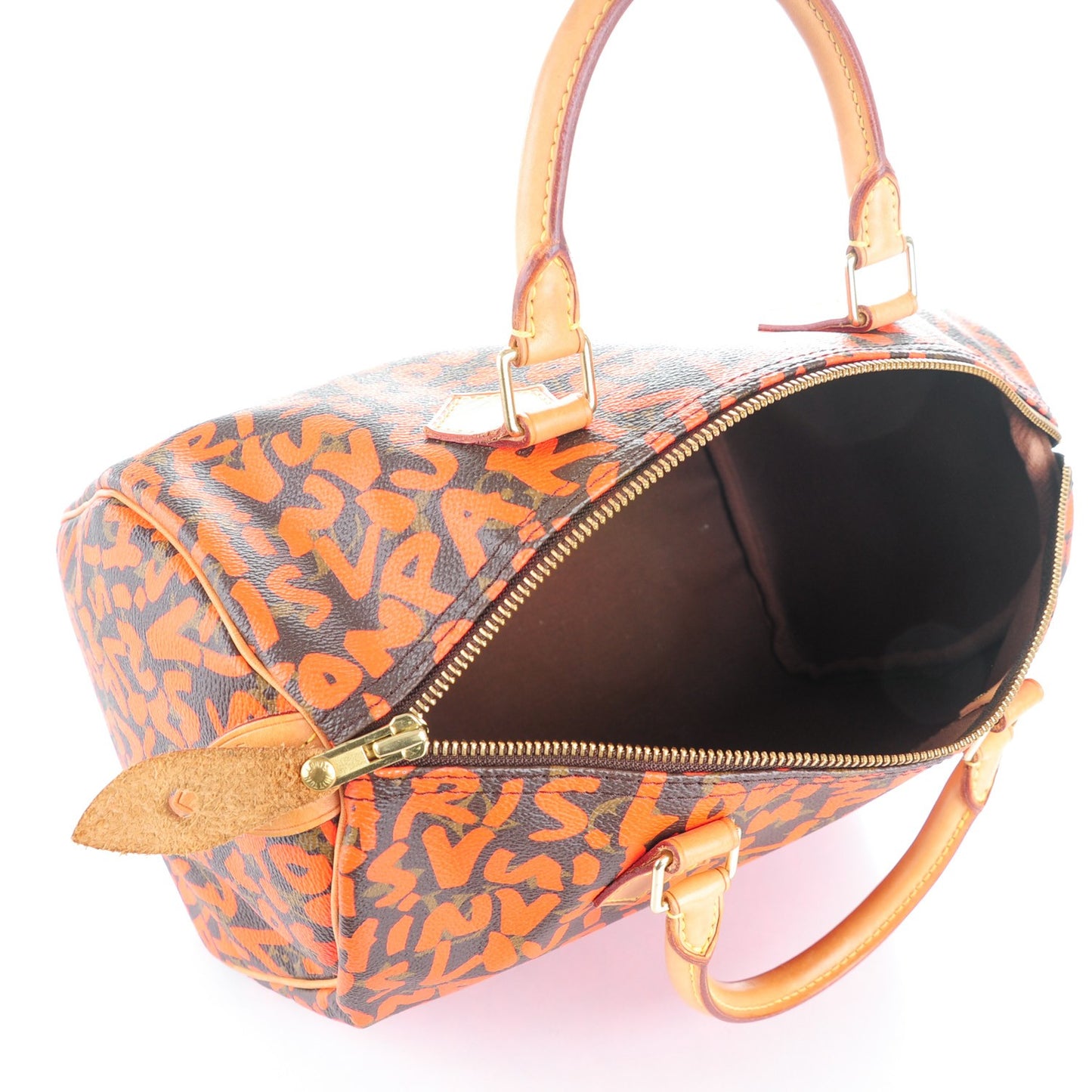 Monogram Graffiti Speedy 30 Orange