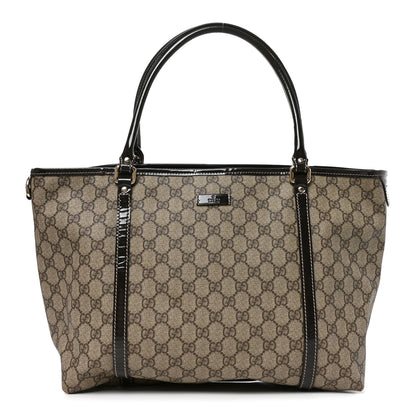 Gucci GG Plus Monogram Medium Joy Tote Dark Brown 1 of 10