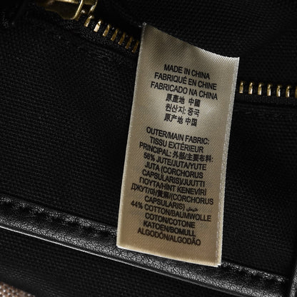 Burberry Canvas Mega Check Drifton Backpack Black 7 of 7
