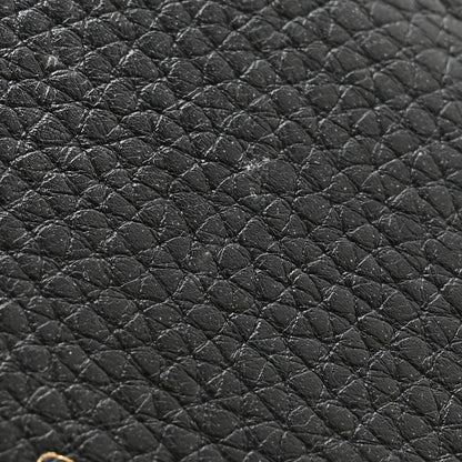 Valentino Garavani VALENTINO GARAVANI Pebbled Calfskin Rockstud Coin Case Card Holder Black 7 of 8